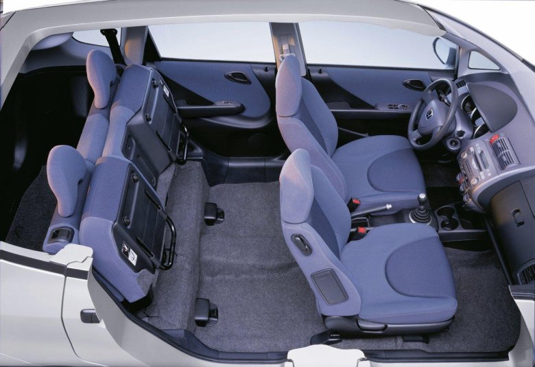 Honda fit gd1 салон
