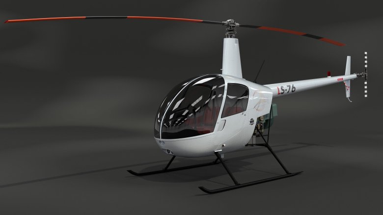 Robinson r22 helicopter