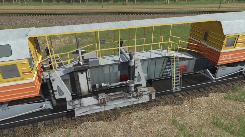 Выправочно-подбивочно-отделочная машина впо-3000