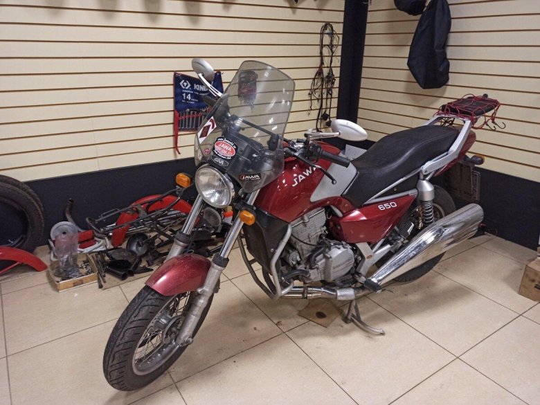 Мотоцикл jawa 650
