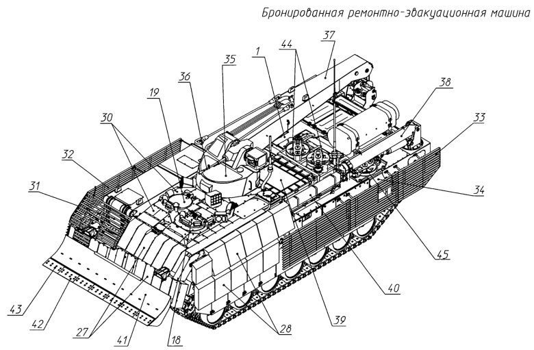 Бронированная ремонтно-эвакуационная машина т-16