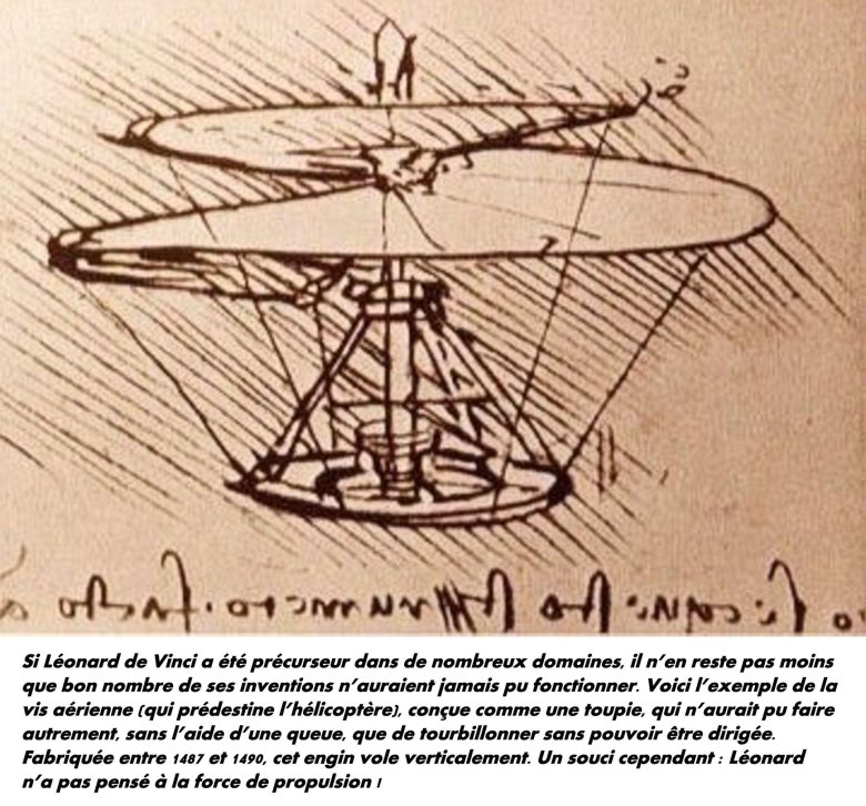 Леонардо да винчи летательный аппарат