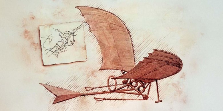 Изобретения леонардо да винчи орнитоптер