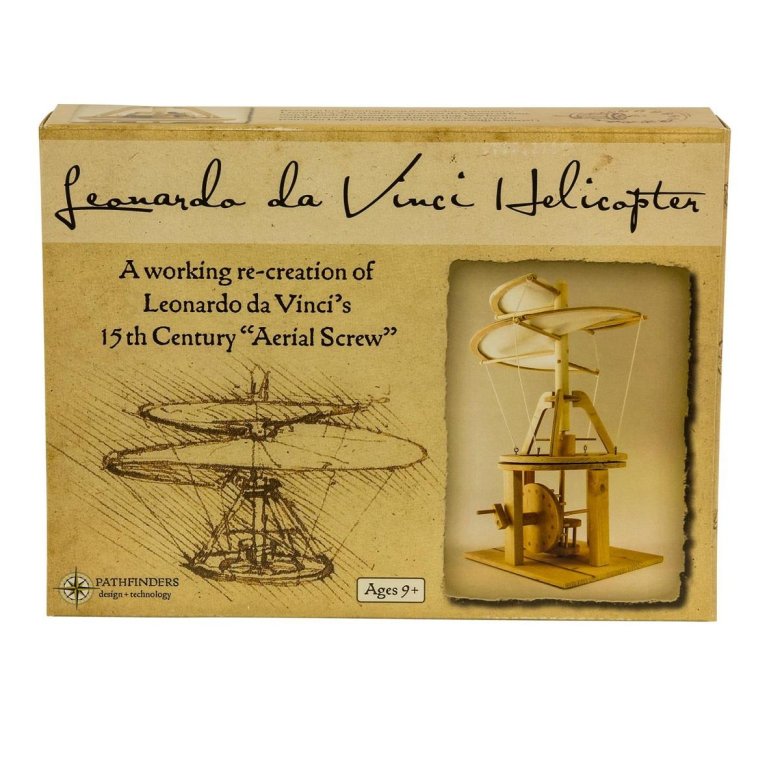 Первый вертолет леонардо да винчи