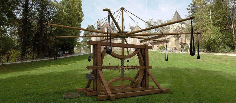 Требушет леонардо да винчи