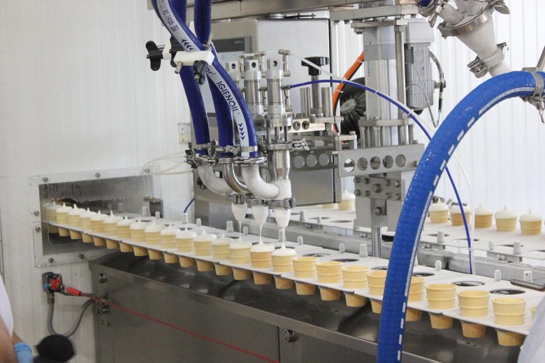 Завод чистая линия мороженое