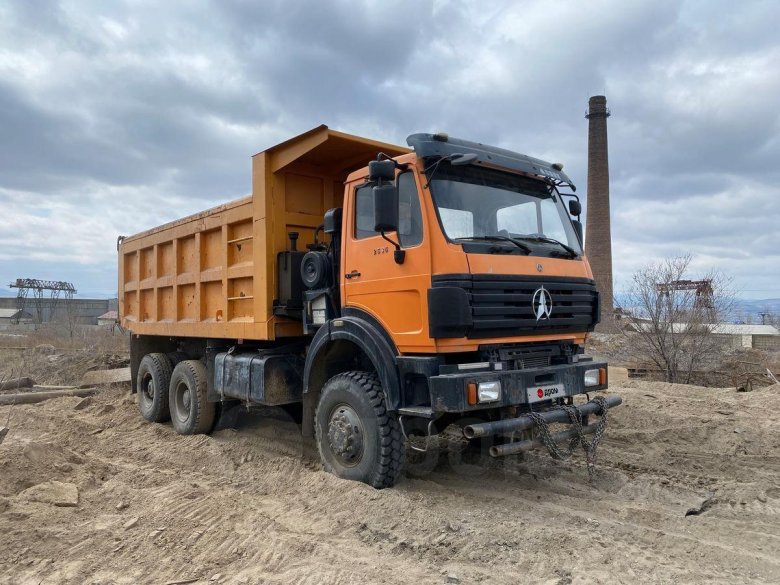 Норд бенц самосвал 6х6