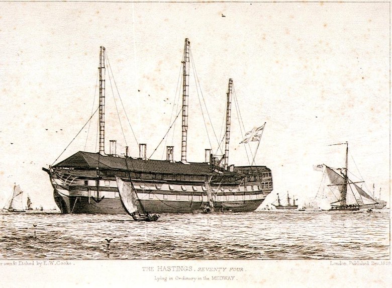 Корабль портсмут 1714