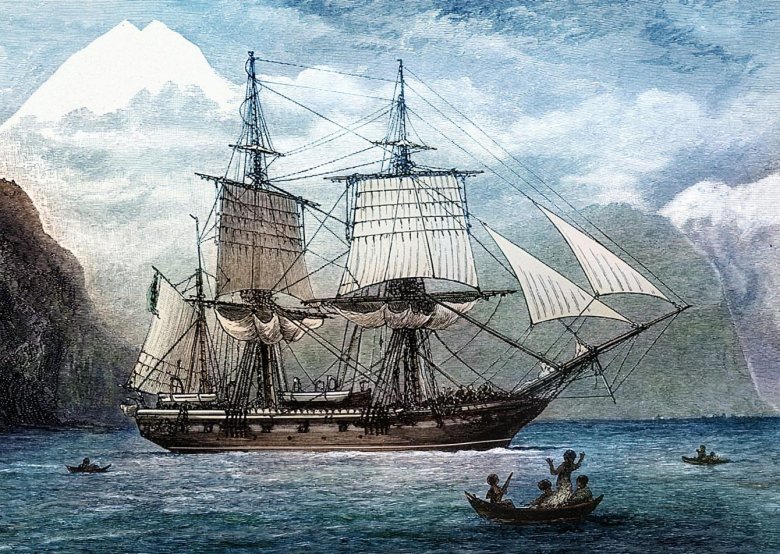 Парусник корабль