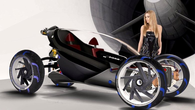 Электровеломобиль концепт