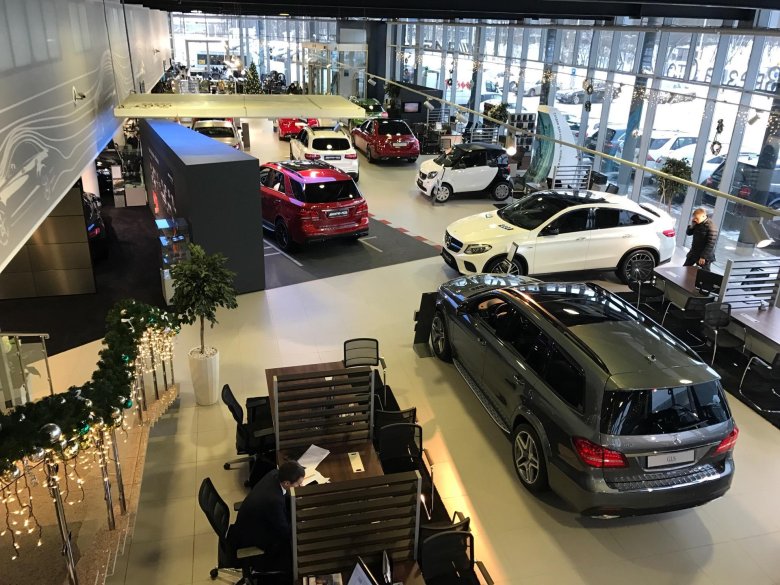 Автосалон мерседес