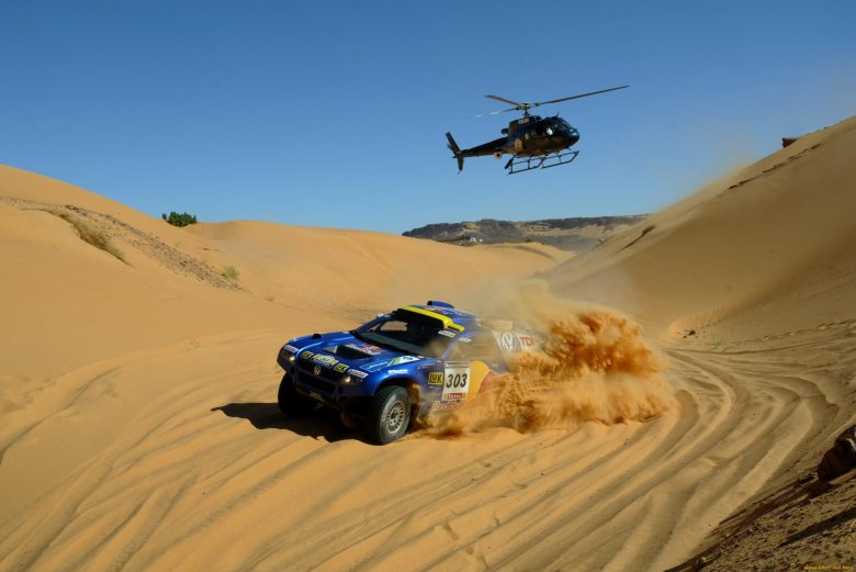 Volkswagen touareg dakar rally