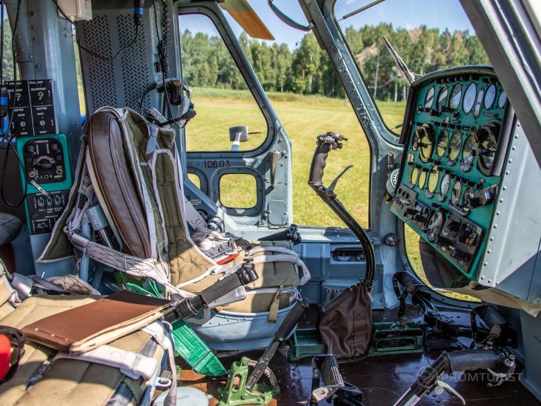 Ми-8мт кабина