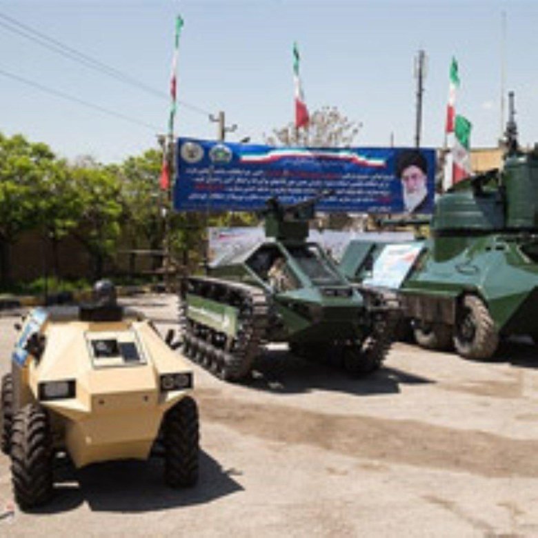 Иранский колёсный танк aghareb