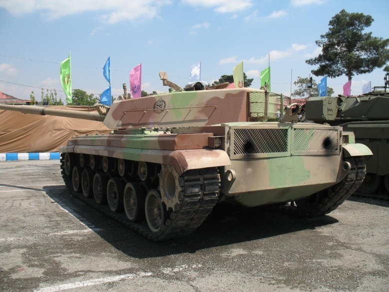 Танк ирана зульфикар