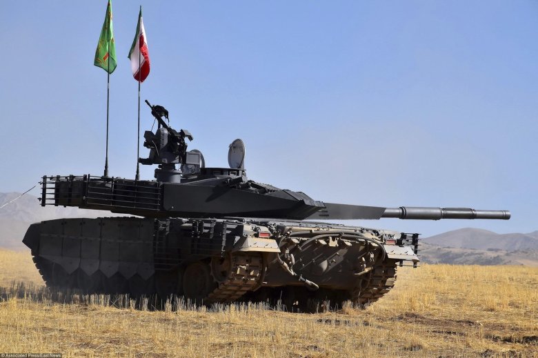 Танк ирана karrar