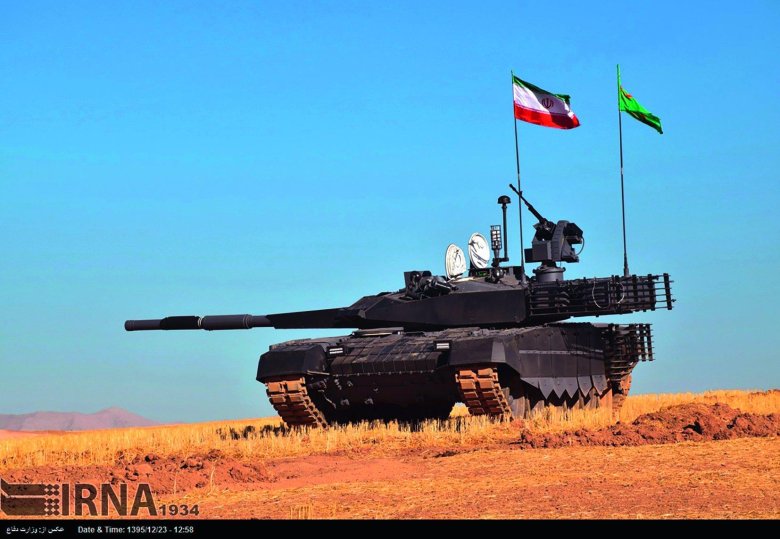 Танк каррар иран