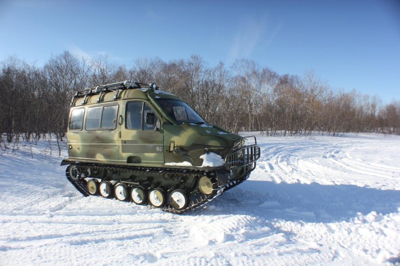 Газ-3409 снегоболотоход