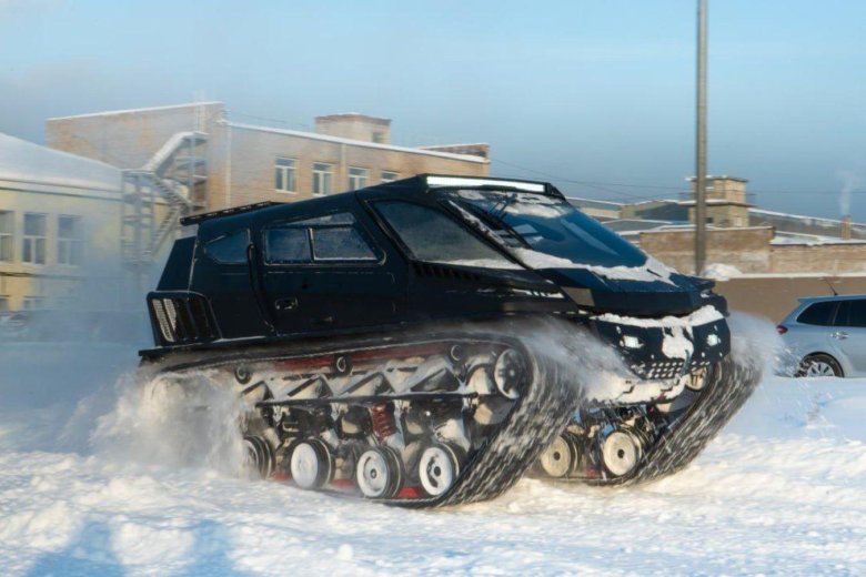 Visuva tank гусеничный вездеход