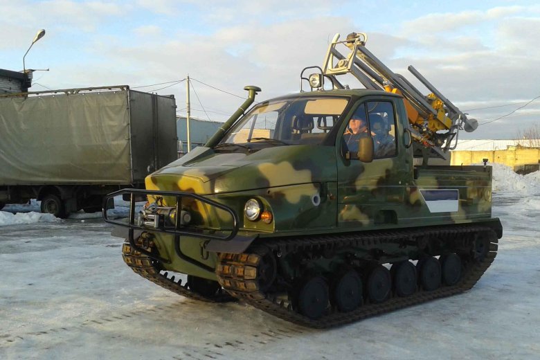 Снегоболотоход газ-34039 \ ирбис\