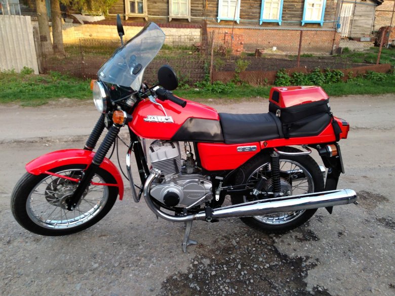 Мотоцикл ява 638 люкс