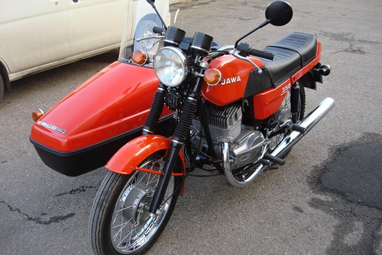 Мотоцикл ява 638 люкс