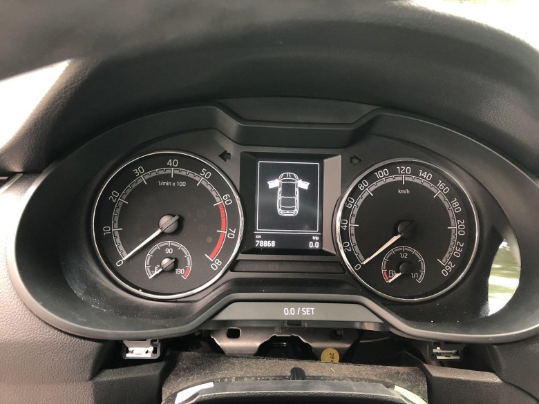 Панель приборов skoda octavia a7