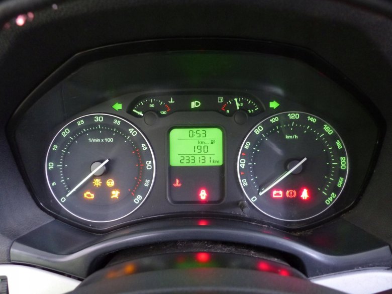 Приборная панель шкода фабия