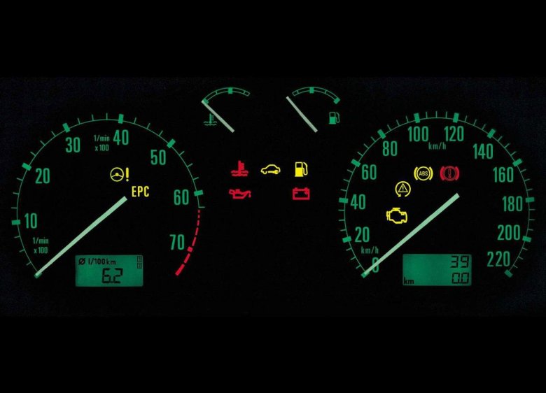 Индикаторы панели приборов шкода октавия а4