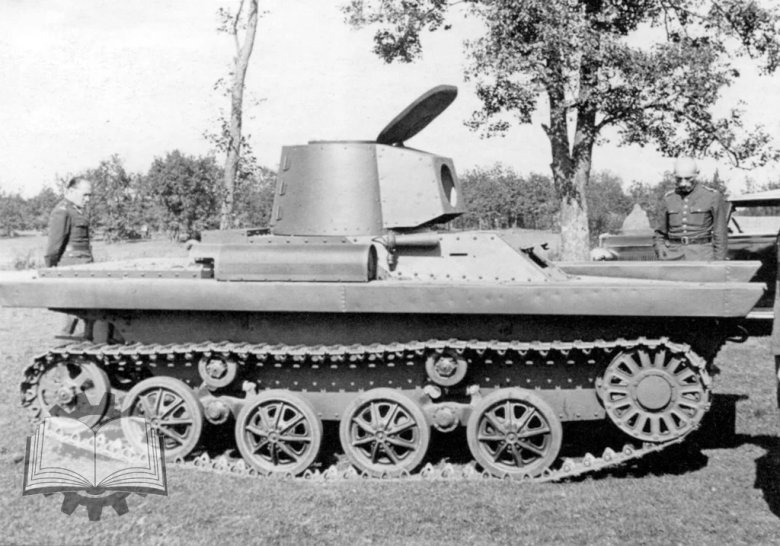 Т-37а — советский малый плавающий танк