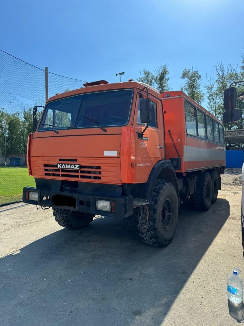 Вахтовый автобус камаз