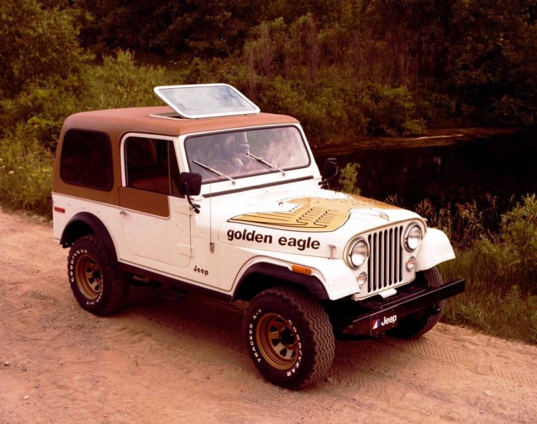 Jeep wrangler golden eagle