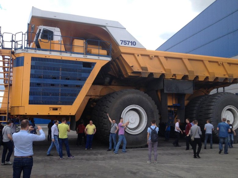 Белаз самый большой в мире