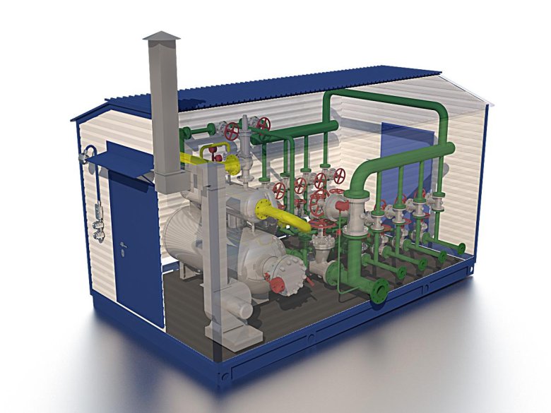 Технологический блок агзу