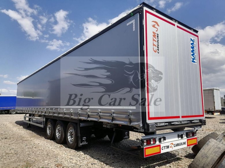 Полуприцеп крона шторно бортовой