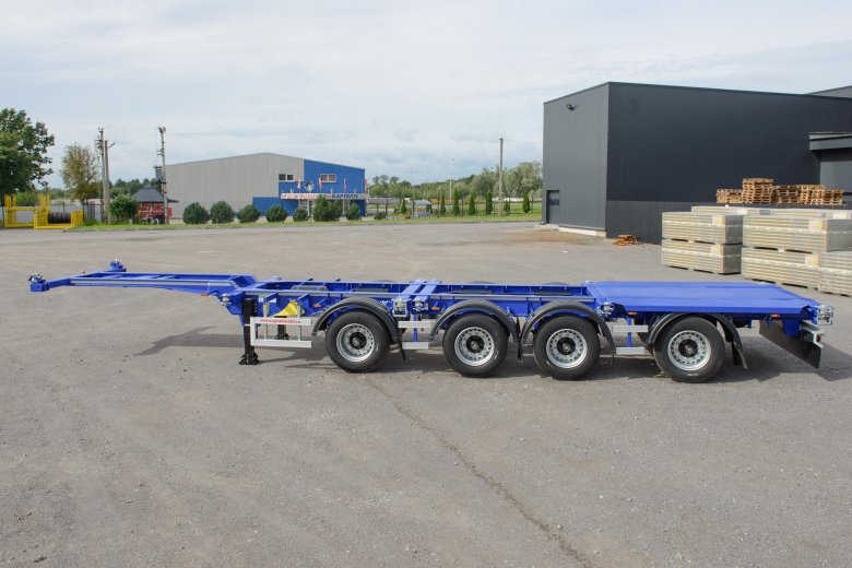 Полуприцеп контейнеровоз грюнвальд