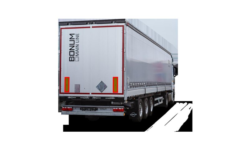 Полуприцеп бонум шторный