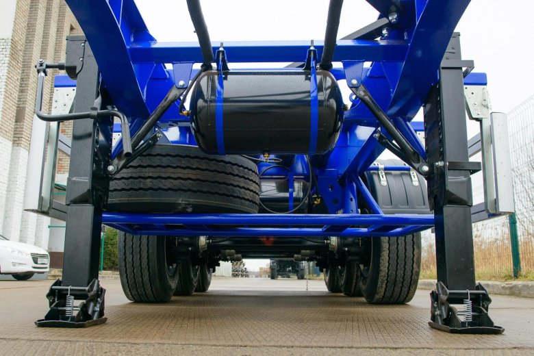 Контейнеровоз полуприцеп grunwald