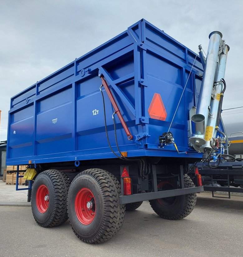 Полуприцеп тракторный самосвальный птс 12