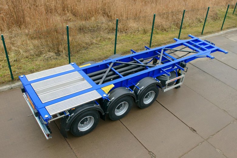 Контейнеровоз полуприцеп grunwald