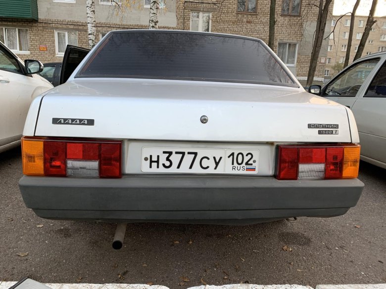 Ваз 21099 сзади