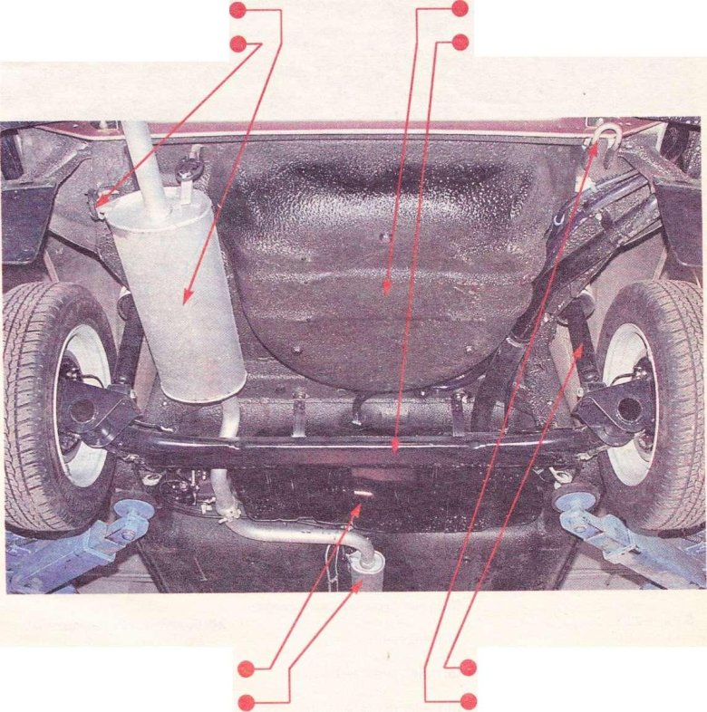 Передняя подвеска ваз 2109 снизу