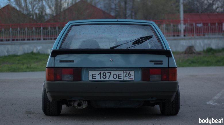 Ваз 2109 сзади