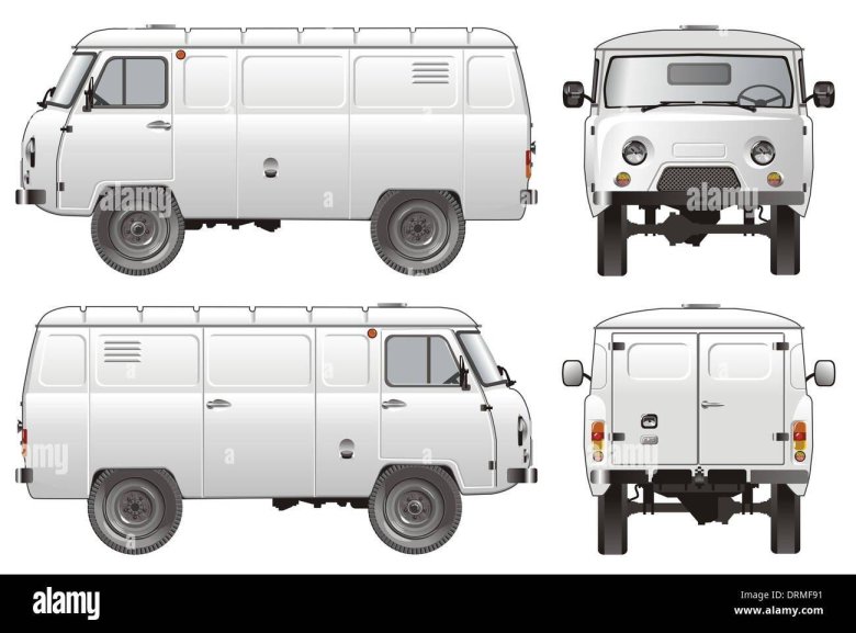 Уаз буханка вид сбоку