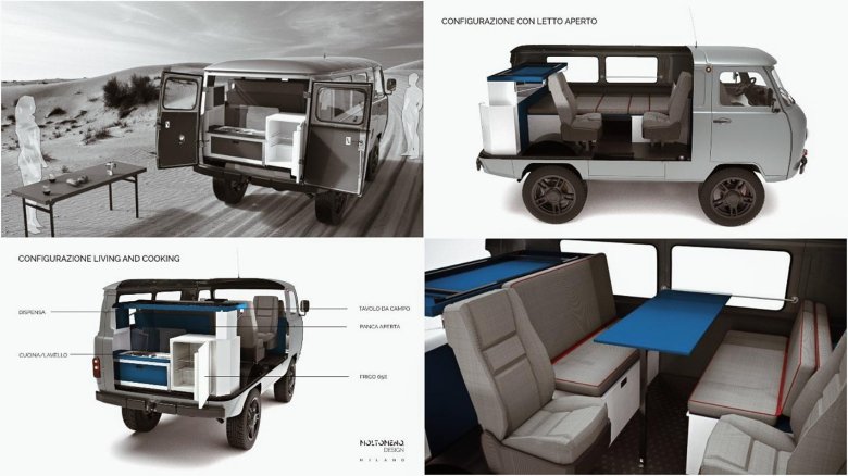 Уаз 452 буханка автодом