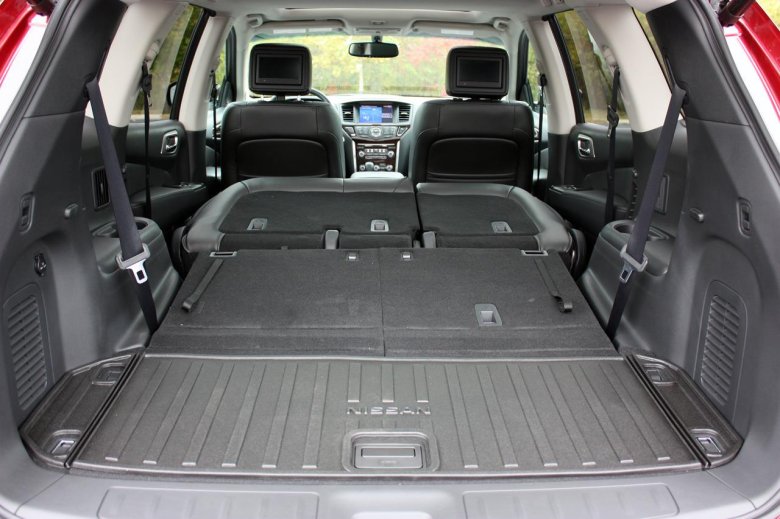 Nissan pathfinder 2022 багажник