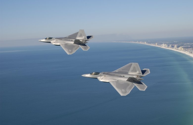 Истребитель lockheed martin f-22a raptor
