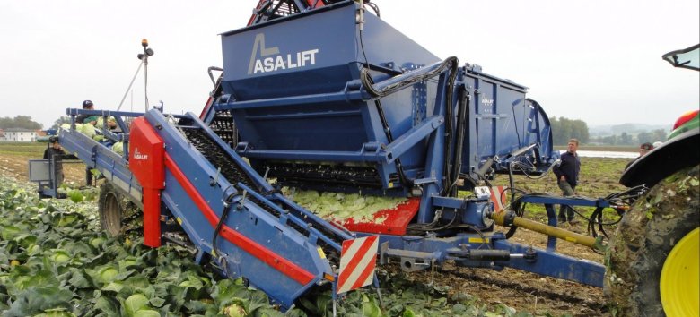 Капустоуборочный комбайн asa-lift