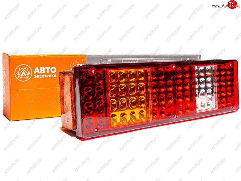 Фонарь диодный камаз задний боковой разъем