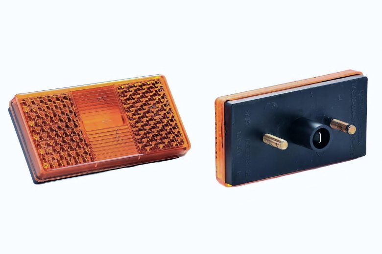 Фонарь габаритный 50 3731 08 желтый камаз